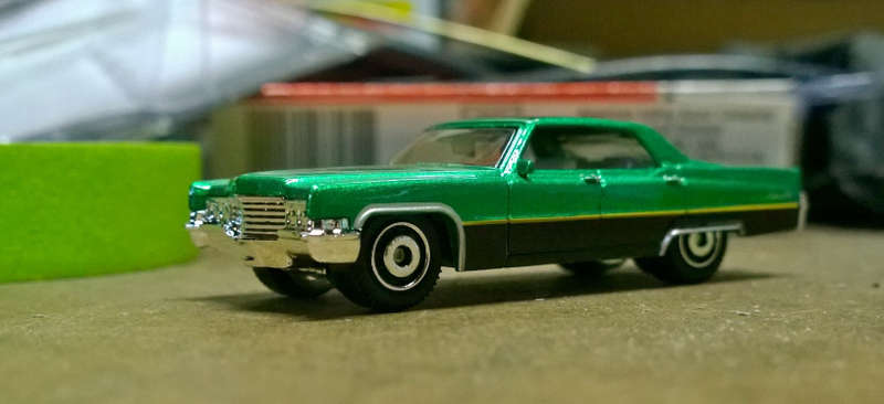 Illustration for article titled Simple CUSTOM Matchbox 69 Caddy sedan!!